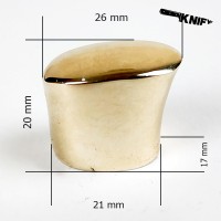 Тыльник для финки (ТФ-7/1) латунь